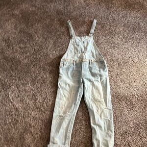 Lucky brand women’s denim overalls size medium